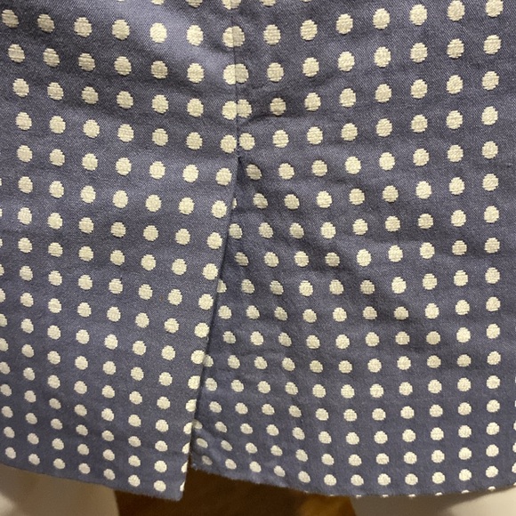 The Limited Women’s Gray/Blue & White Polka Dot Pencil Skirt. Size 2. - Picture 4 of 7
